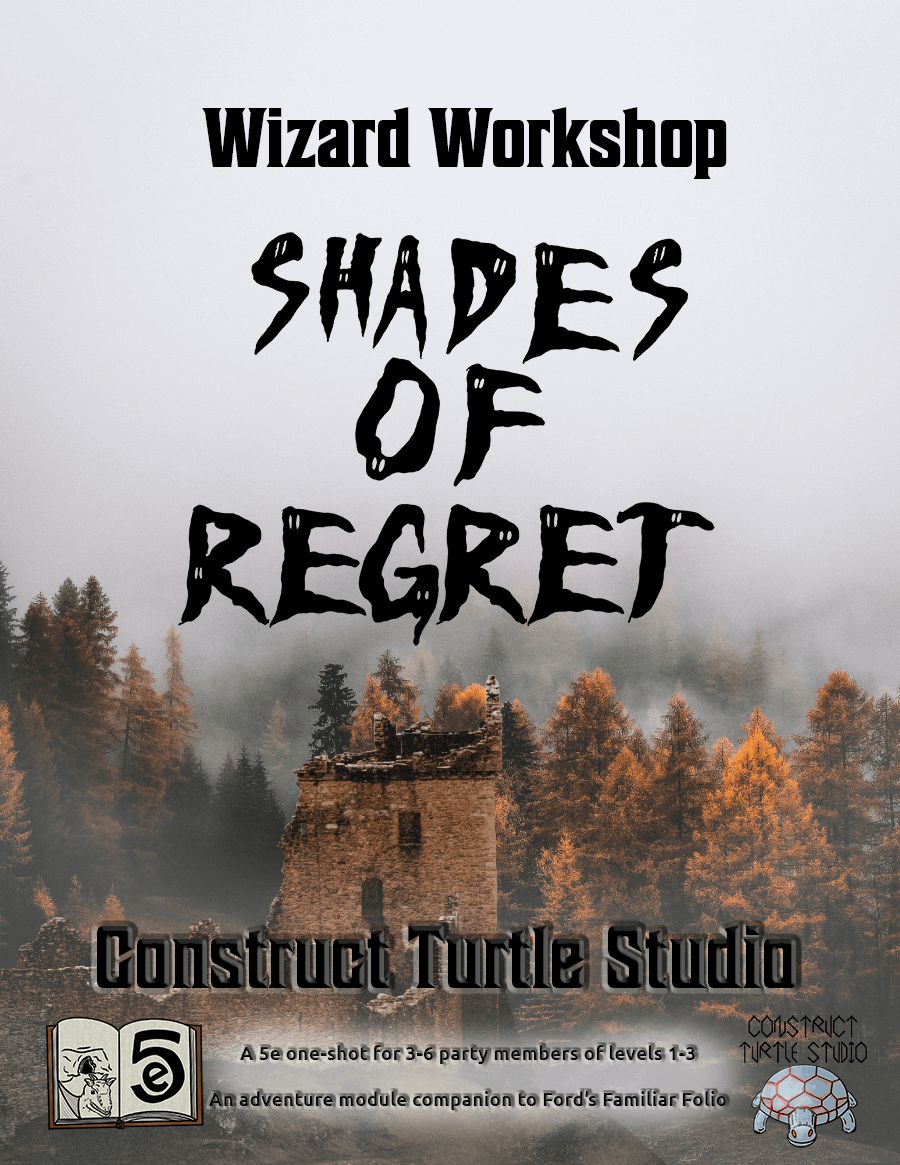 Wizard Workshop: Shades of Regret Cover